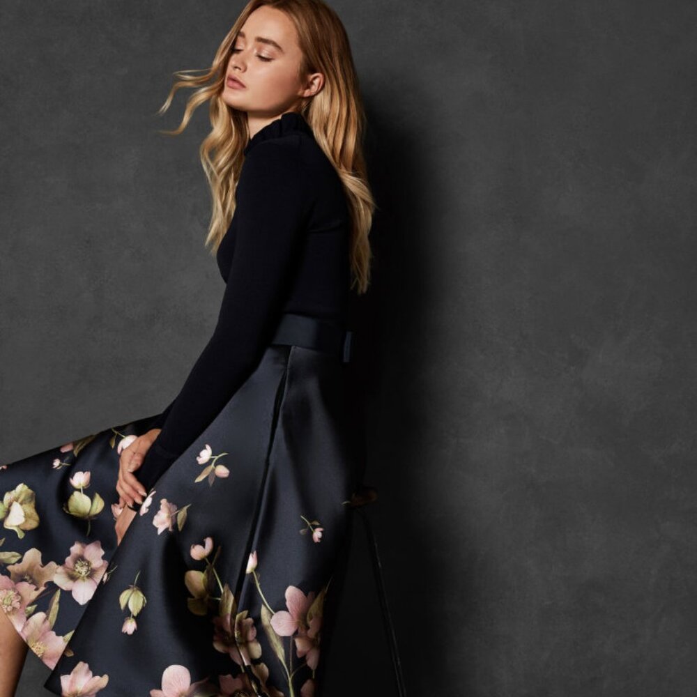 Ted Baker Seema Arboretum Dress - Gem